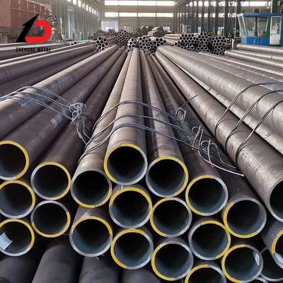 Astm Jis Gb Din Round Carbon Steel Seamless Pipe  En Black Alloy Oil Seam