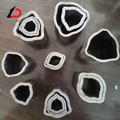 Building Material Seamless Steel Pipe Hot Rolled Cold Drawn Hexagonal Hot Dipped Galvanized Q235 A36 Special Shaped With Crack Detection