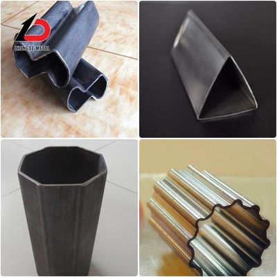 Building Material Seamless Steel Pipe Hot Rolled Cold Drawn Hexagonal Hot Dipped Galvanized Q235 A36 Special Shaped With Crack Detection