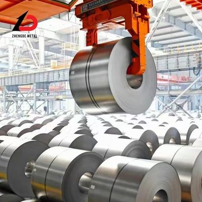 مواد سقف ایده آل Az150/Az185/Az150 PVDF آلوزینک/Galvalume سیم پیچ های ورق فولاد نوار ضد انگشت با و لبه شکاف