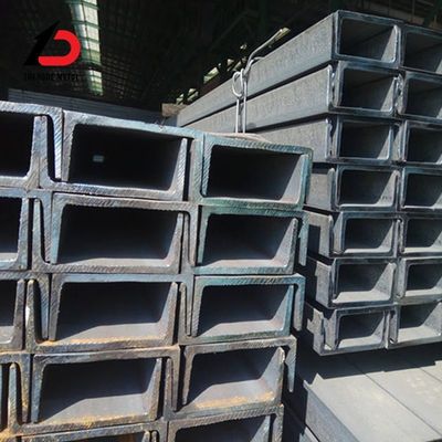 U C Channel 50-400mm Ms S235jr A36 U Channel C Channel Steel Galvanized/Black U Channel Steel Bar برای ساخت و ساز ساختمان