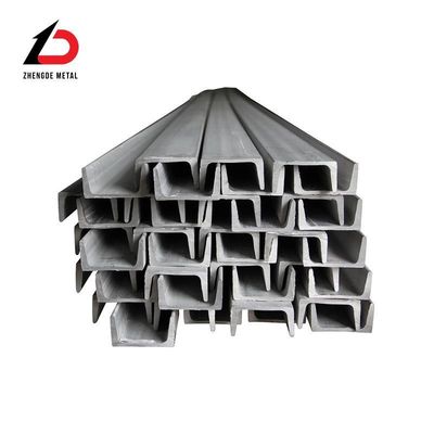 وزن سبک H C U کانال ASTM A36 Sch80 SS400 S235jr W24 X 131 فولاد کربن داغ