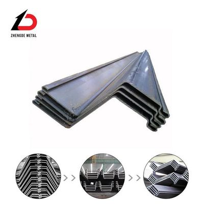 PU32-1 PU32+1 PU 32 لارسن 10.5 ضخامت Sy295 نوع U Z II 2 شکل لایه های فولاد کربن پایین