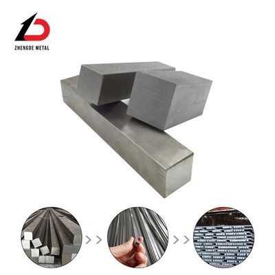 نرده های فولادی مس فلز آلیز کربن مربع به صورت گرم یا سرد (SAE AISI A36 Ss400 ASME SA484 ASME SA276 استیل مربع جامد)