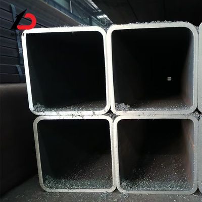 ASTM A56 De Tubo De Acero Hot Rolled Square Rhs Carbon Steel وزن لوله مستطیل لوله آهن سیاه قیمت کارخانه برای مواد ساختمانی