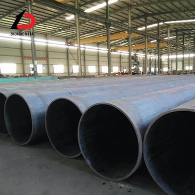 Q195 Q215 Q345 لوله های دنده ای / لوله های دنده ای DN80 DN100 DN200 لوله های فولادی دنده ای قطر بزرگ قیمت کارخانه