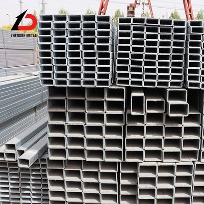 بهترین قیمت 0.5 - 20 میلی متر ASTM A36 S235jrg1 Q235 Q345 لوله های فلزی مربع گالوانیزه با جوش با کیفیت بالا برای حمل لوله، لوله های دیگ