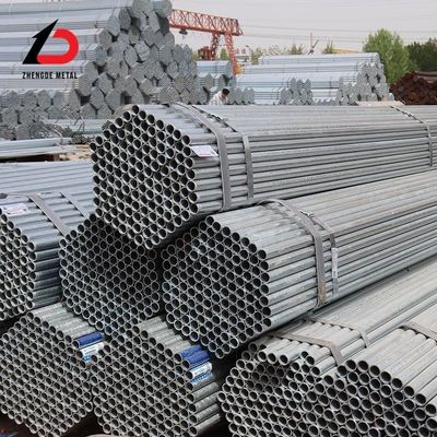 ASTM A53 150mm لوله فولادی گالوانیزه Dx51d Z275 Z100 Z80 لوله فولادی گرد