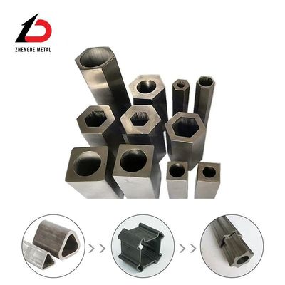 1020 Q355 Q195 Q235 فولاد کربن هکساگون پنتاگون مثلث بدون درز جوخته شده / گرم رول / پولیش شده لوله فولادی شکل ویژه