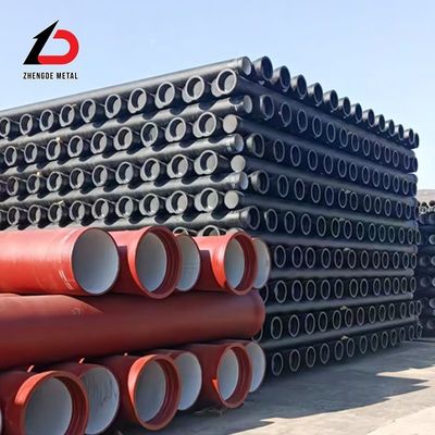 کارخانه بزرگ لوله آهن انعطاف پذیر تولید کننده قیمت ISO2531، EN545، EN598 اندازه سفارشی