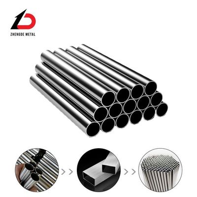 ASTM AISI 201 304/304L 316/316L 310S 309S 409 904 430 لوله های دور و مربع فولاد ضد زنگ با قیمت فروش مستقیم کارخانه