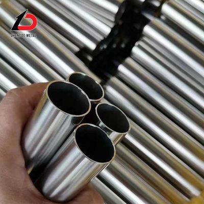 مواد غذایی استفاده شده 6m 12m ضخامت سفارشی قطر 304 لوله های فولاد ضد زنگ