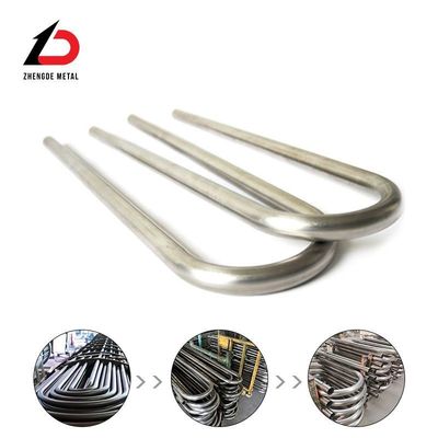 304 316L 321 فولاد ضد زنگ مبادله گرما آلیاژ فولاد بدون درز لوله سرد رول آینه روشن دوگانه سرد کشش دیگ فشار بالا