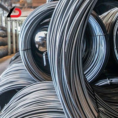 SAE1008/Q195 Ms چوبی از فولاد کم کربن، سیم ساخت ناخن، 5.5mm 6.5mm 8mm قیمت سیم