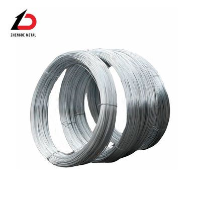 زنک پوشش داده شده Bwg 8 Bwg 22 2.5mm 3mm 4mm سیم فولاد گالوانیزه سیم فولاد کربن سیم میله