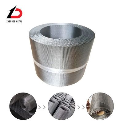 گالوانیزه نیمه دایره ای با بافت 0.4mm 1.239 Mesh شماره 16 مشخصات 316 Stainless Steel Wire Mesh قیمت کارخانه
